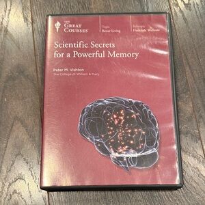 The Great Courses DVD: Scientific Secrets for a Powerful Memory 2:12